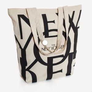 New Yorker Tote Bag.